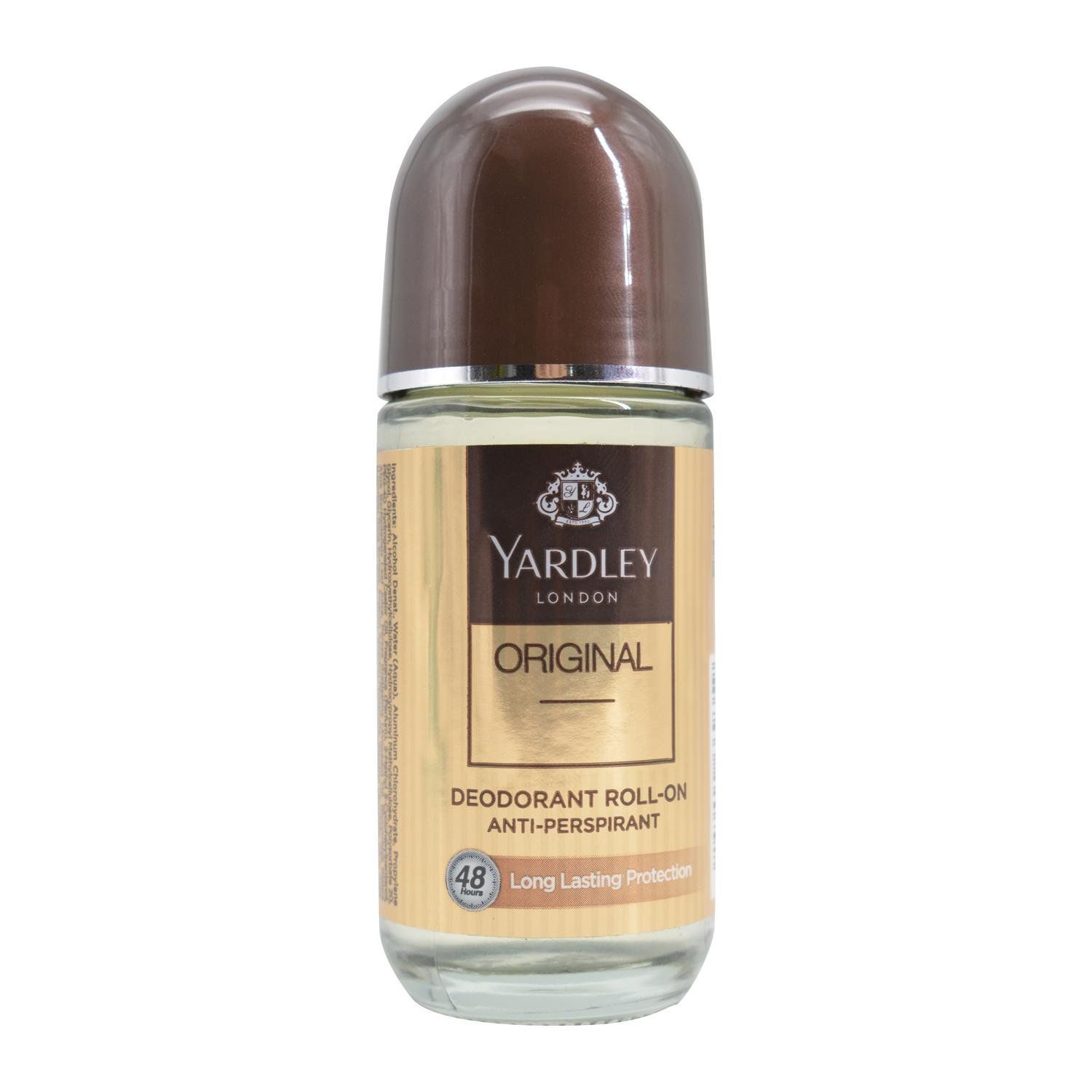 Yardley London Anti Perspirant Roll-On, 50 ml