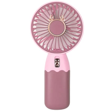 Rechargeable Fan Handheld USB Fan-Pink