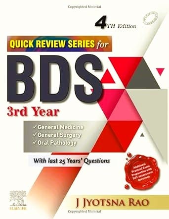 Quick Review Series for BDS 3rd Year, 4ed