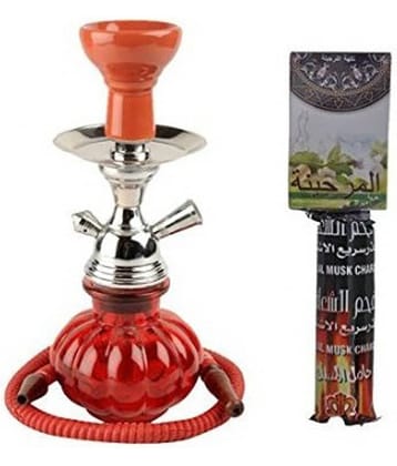Burj Red Small Pumkin Hookah