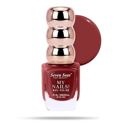 Seven Seas My Nails Nail Polish, High Colour Pay Off, Long Lasting, Quick Drying, Chip Resistant, Non-Staining, 10ml (234, 10ml) Seven Seas My Nails Nail Polish, High Colour Pay Off, Long Lasting, Quick Drying, Chip Resistant, Non-Staining, 10ml (234, 10ml)