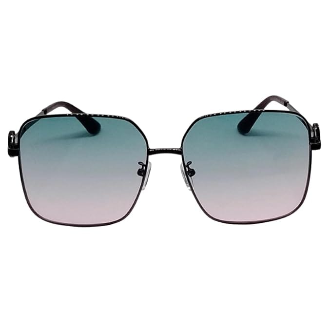 VOICI girls women's Black grey rimless elegant sunglass shades gogol free size