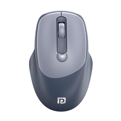 Portronics Toad 7 Wireless Mouse, Bluetooth 5.3V & 2.4 GHz Wireless (Grey)