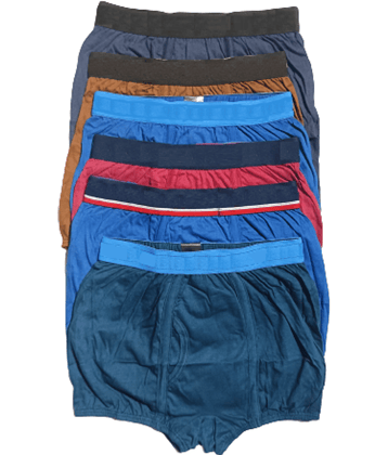 D1 DIFFERENT ONE Pack of 6 Cotton Trunks For Men's ( Multicolor )