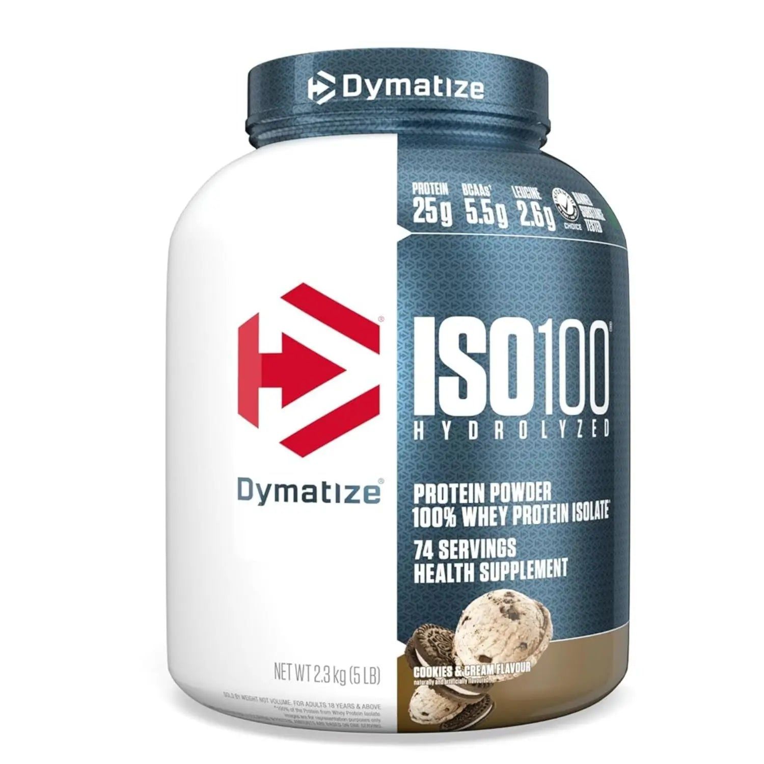 Dymatize ISO 100 Hydrolyzed-2.3kg / Cookies & Cream