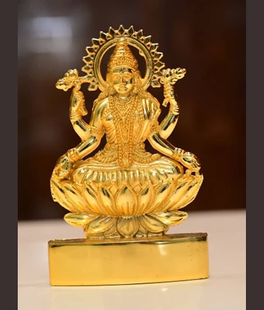 Shri Astha Vinayak Iron Goddess Laxmi Idol ( 11 cm )