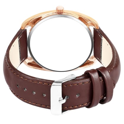 Brown Stylish Dial Analog Watch for Men LR77