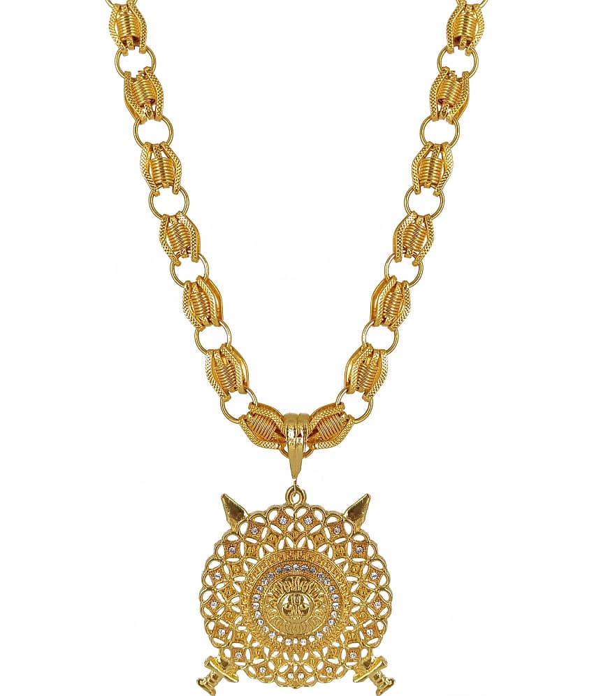 JIPPA - Gold Pendant set ( Pack of 1 )