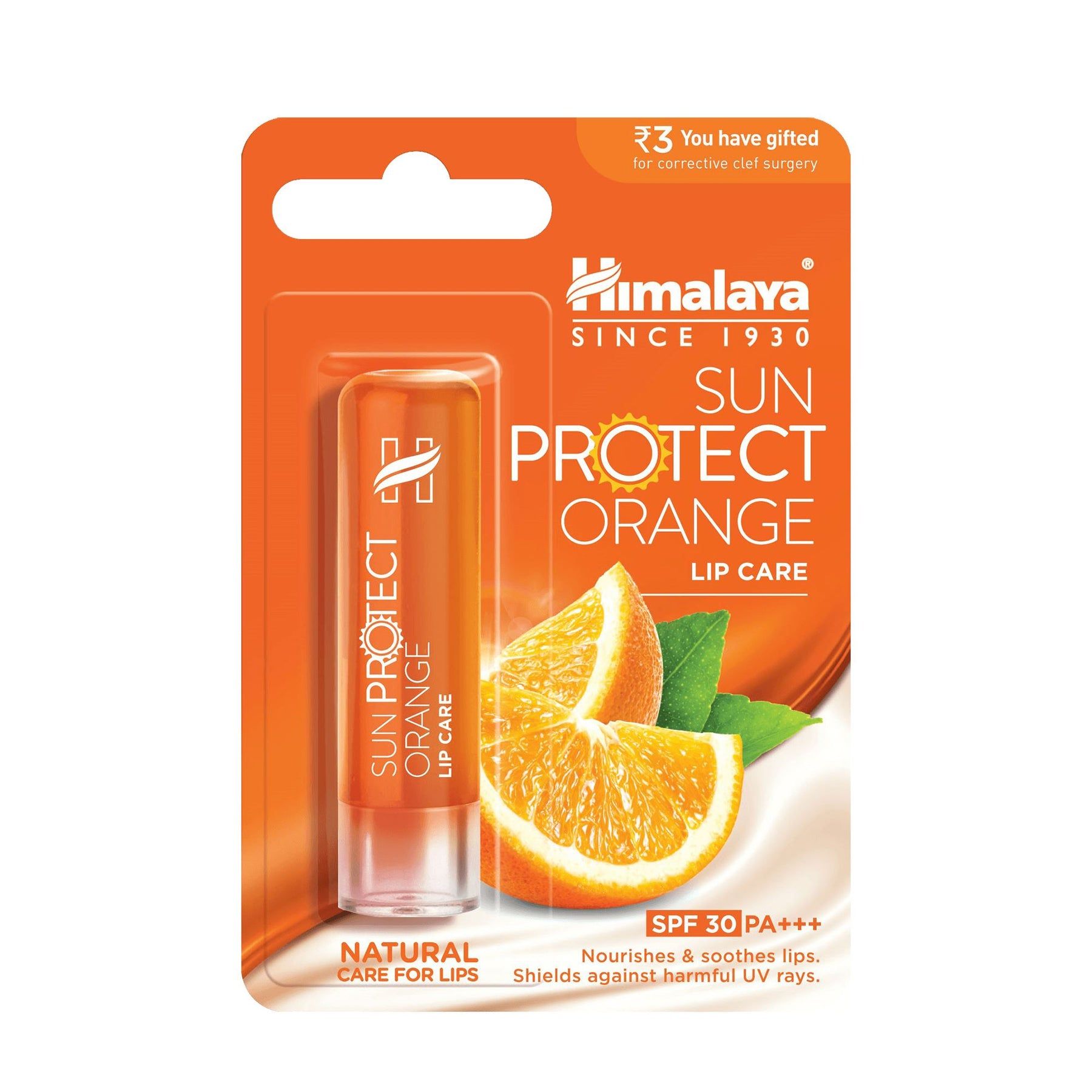 SUN PROTECT ORANGE LIP CARE 4.5G INDIA