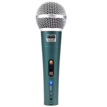 Maizic BETA 58A Professional Condenser Microphone | Uni-Directional Mic for Mobile & DSLR | TRS & TRRS Cable Included | Clear Studio-Quality Sound