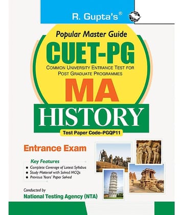 CUET-PG : MA-History / MA-History & Archaeology Entrance Exam Guide