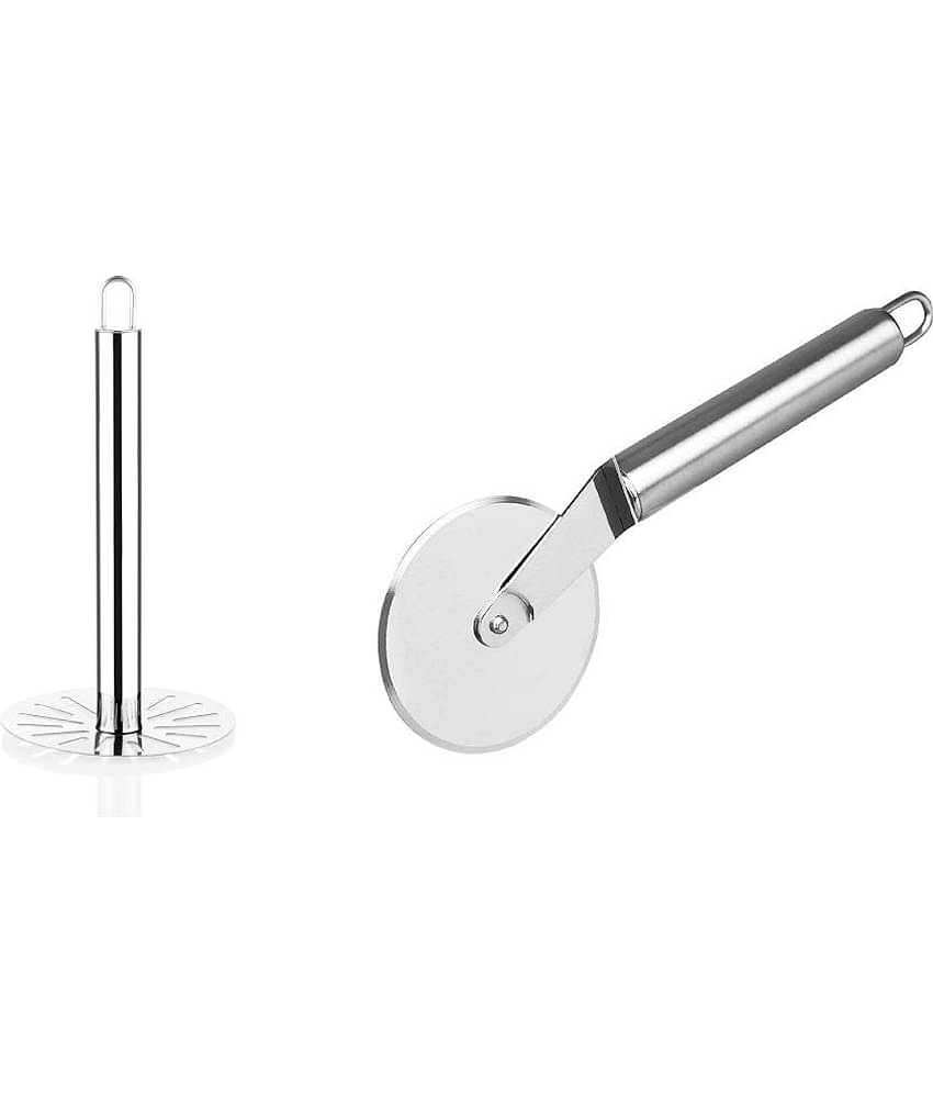 Analog kitchenware - Silver Stainless Steel 2 Pic ( Set of 2 )