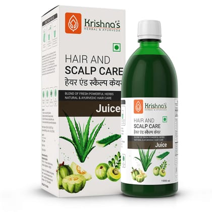 Krishna's Herbal & Ayurveda Hair And Scalp Care Juice 1000 ml  Pack of 1