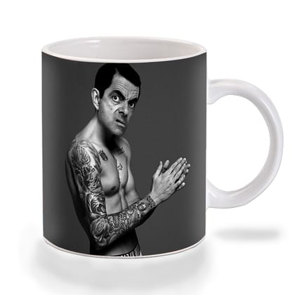 Multicolor Mr Bean Calvin Klein Ceramic Mug