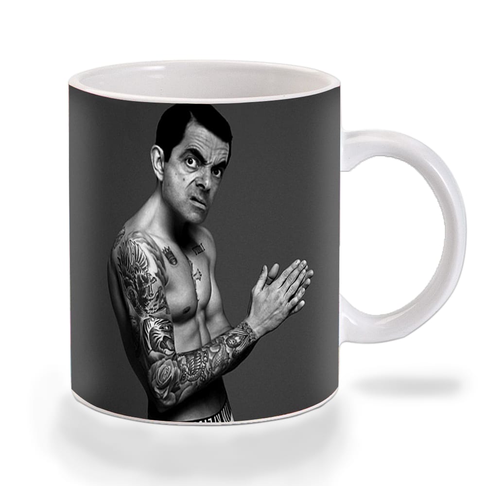 Multicolor Mr Bean Calvin Klein Ceramic Mug