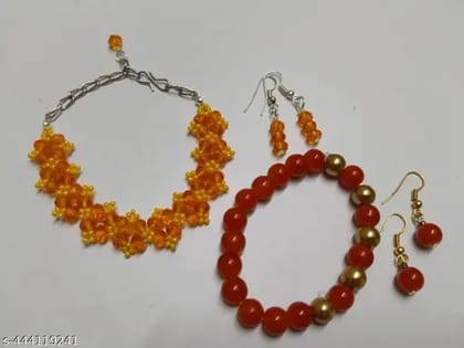 BRACELETS AND EARRINGS - HAND CRAFTED for the stylish Modern Woman from Fashionifyy