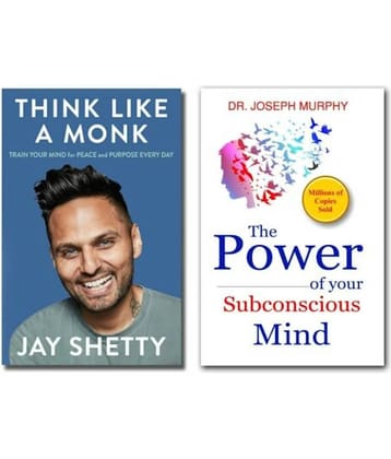 Think Like a Monk + The Power of your Subconscious Mind (Mindset Combo)