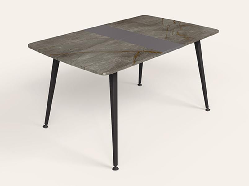 Dinex 4-to-6 Seater Extendable Dining Table - 1-Year Warranty, High Gloss Gordion