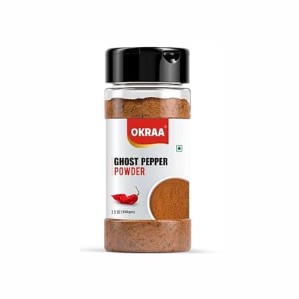 OKRAA  Ghost Pepper Powder (Bhut Jolokia) - 100g