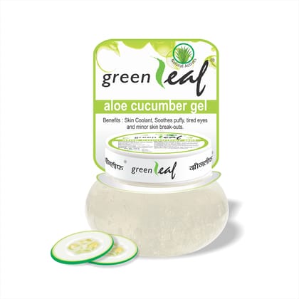 Green Leaf Aloe Cucumber Gel 120 Gms