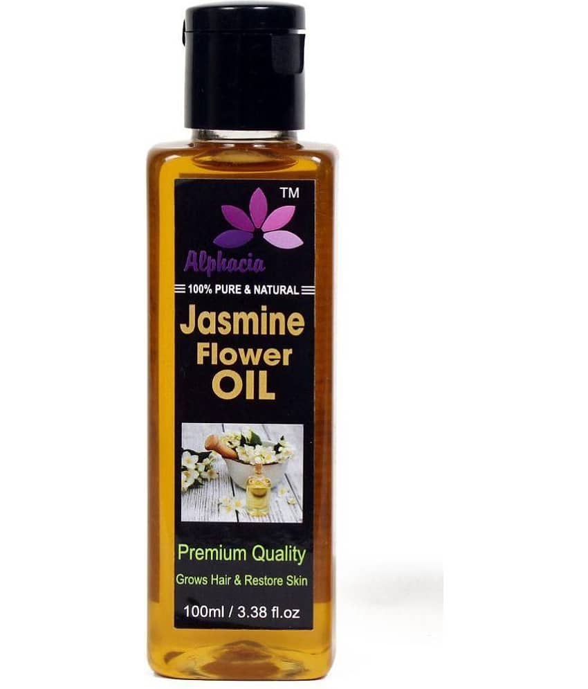 Alphacia 100% Pure & Natural Jasmine ( Chameli) Hair Oil Skin Oil 100 ml