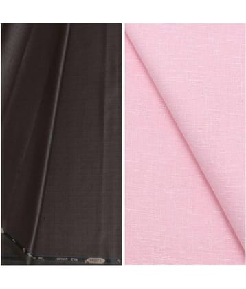 KUNDAN SULZ GWALIOR Multi 100 Percent Cotton Unstitched Shirts & Trousers 1 Pant and Shirt Piece