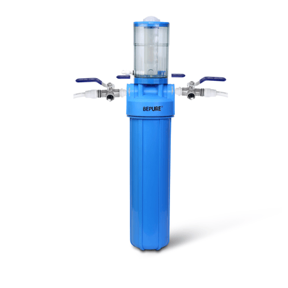 Bepure M7 Bathroom Water Softener 7 Litre | Removes Permanent Hardness from water | Improves Hair and Skin texture and quality | Increase Life of Geyser | Easy Installation and Recharge (There is