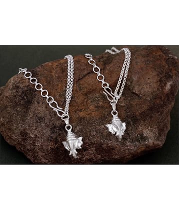 JFL - Jewellery For Less Silver Bracelet ( Pack of 2 )