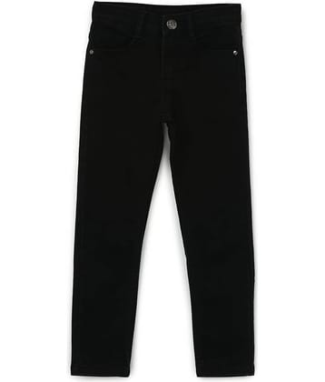 Urbano Juniors Pack of 1 Boys Cotton Blend Jeans ( Black )
