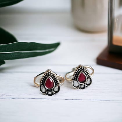 Adjustable German Silver Toe Ring | Sarichka
