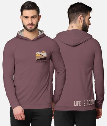 BULLMER Pack of 1 Cotton Blend Regular Fit Men's T-Shirt ( Coffee )