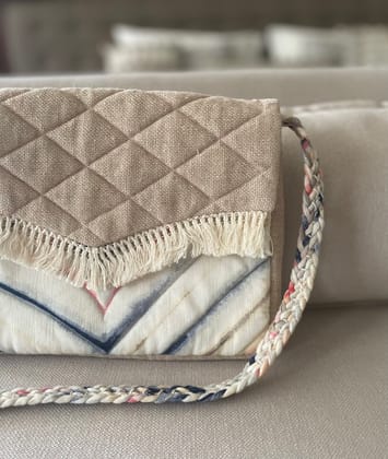 KRI India Raw Ombré KRĪ Sling | 7.5x11 inches  | Wash & Care | 100% Cotton | Handcrafted in India. 100% organic & natural.