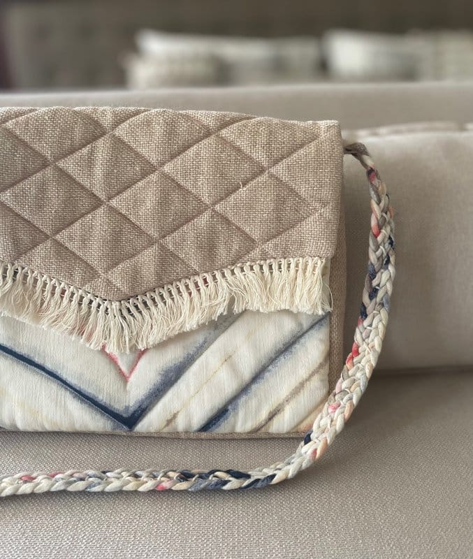 KRI India Raw Ombré KRĪ Sling | 7.5x11 inches  | Wash & Care | 100% Cotton | Handcrafted in India. 100% organic & natural.