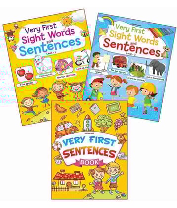 Very First Sentence Books - (3 Titles) - Early Learning