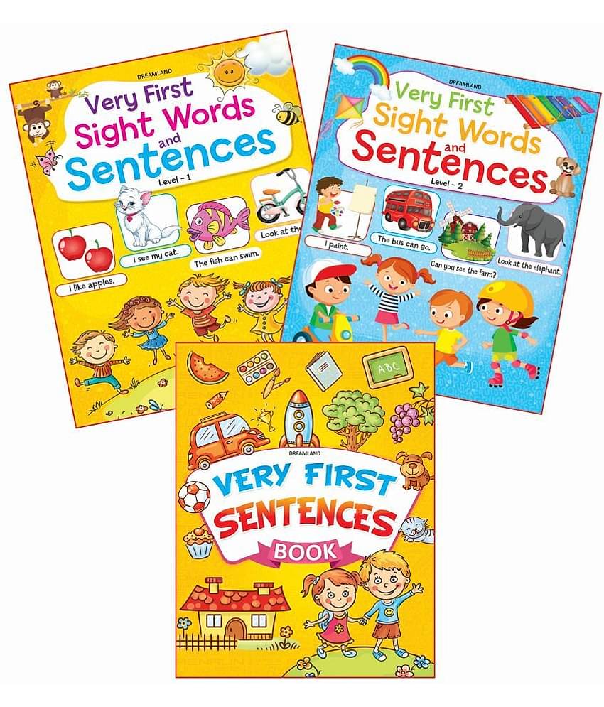 Very First Sentence Books - (3 Titles) - Early Learning
