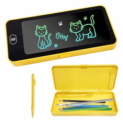 KD Enterprises Kids Writing Pad with Built In Storage Learning Board for Children Lightweight and Reusable
