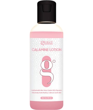 GLIMLACH Calamine Anti-Itch Body lotion With Aloevera & Zinc for Dry & Itching Skin (100ml)