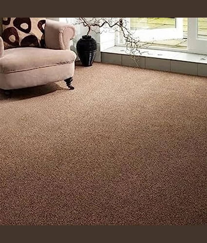 ANABIA CARPET Beige Others Carpet Plain 3x5 Ft