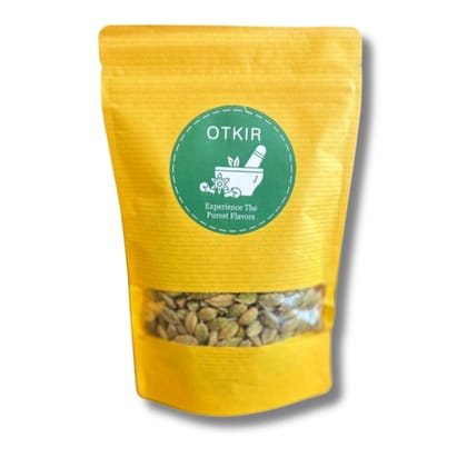 Otkir Premium Chhoti Elaichi (Green Cardamom) - 100% Pure & Aromatic, Organic Whole Green Cardamom Pods for Cooking & Flavoring - Fresh, Hygienically Packed