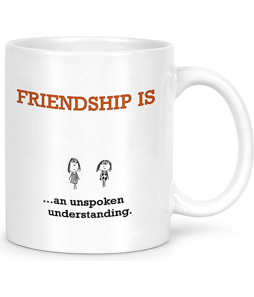 Idream Quote Printed Ceramic Coffee Mug 1 Pcs 330 mL