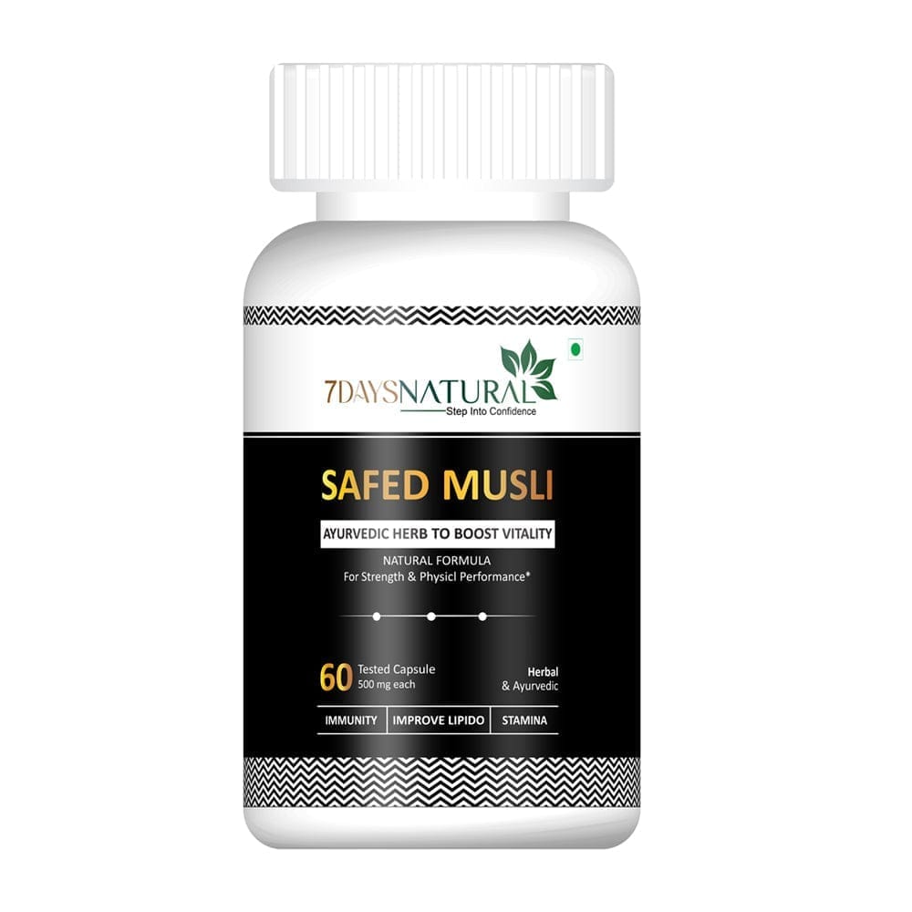 Safed Musli Extract Capsule | 7Days Natural