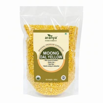 Organic Moong Dal Yellow - 500 gm
