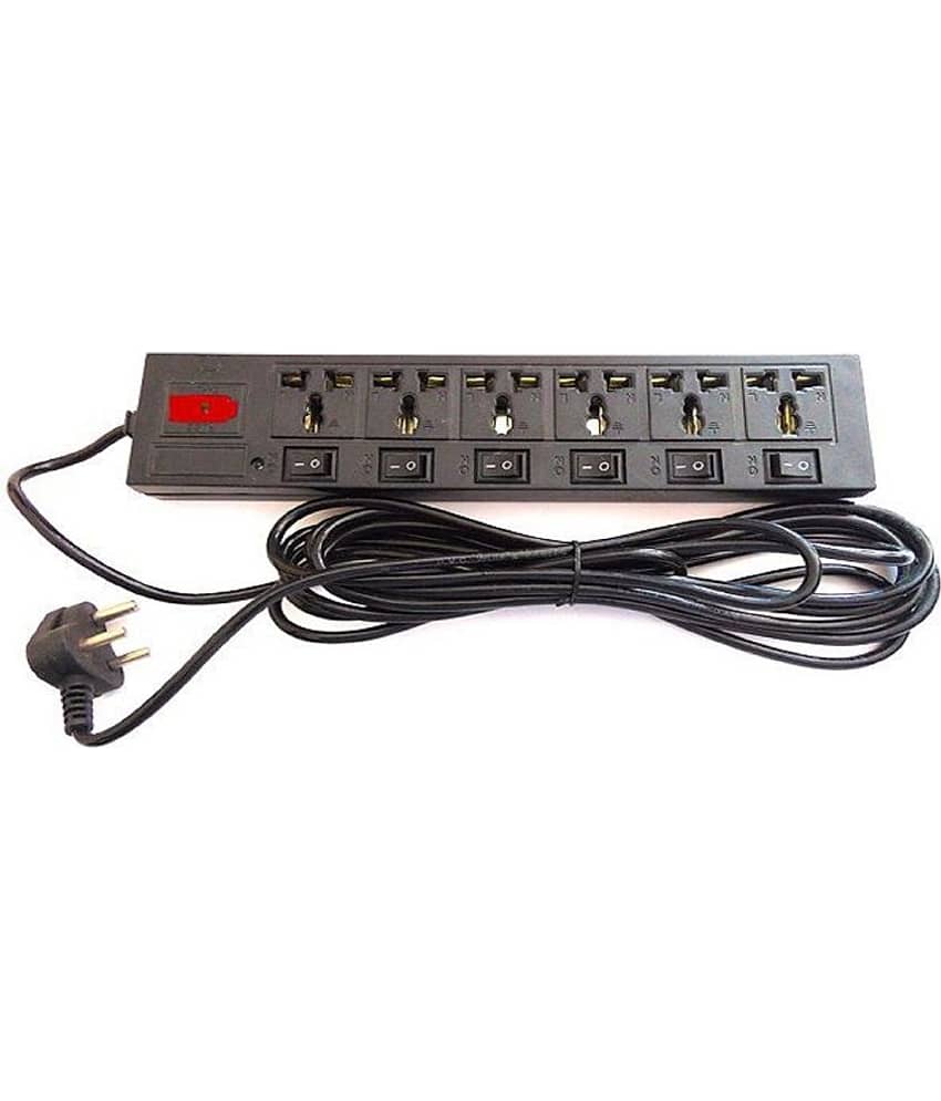 MS LED LIGHT TRADERS 6 Socket Extension Board