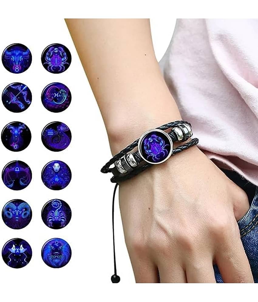 HEALINGGEMS Silver Bracelet ( Pack of 1 )