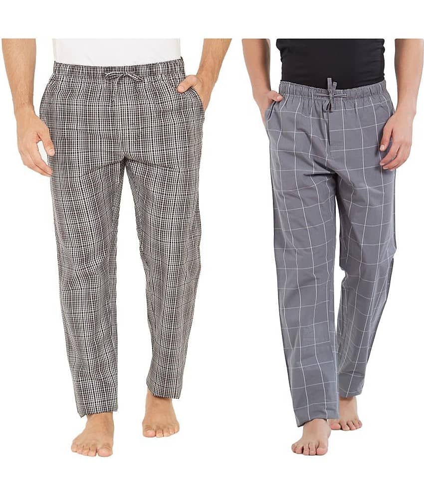 XYXX Pack of 2 Pyjama For Men's ( Multi )