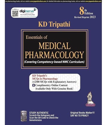 Essentials of Medical Pharmacology Hardcover – 23 September 2023