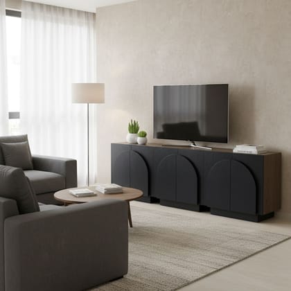 Multi-Piece TV Console for Indian Homes