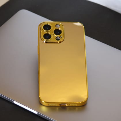 Gold Electroplated 360 Degrees Protection Premium Case-iPhone 11 Pro