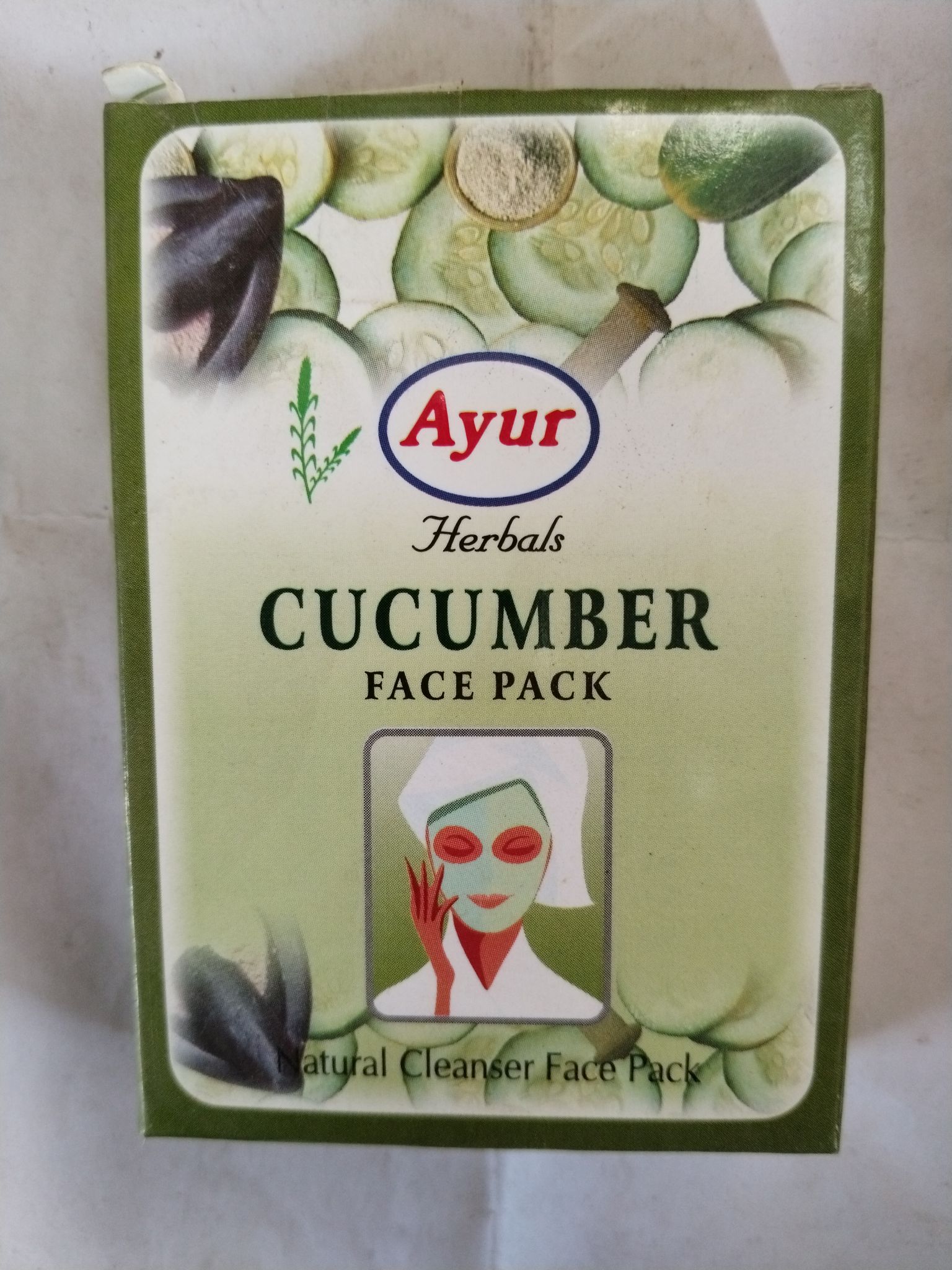 ayur Herbals Cucumber Face pack 