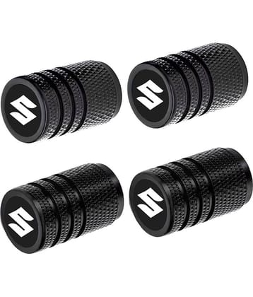 SIAGO Tyre Valve Caps Maruti Suzuki Set of 4